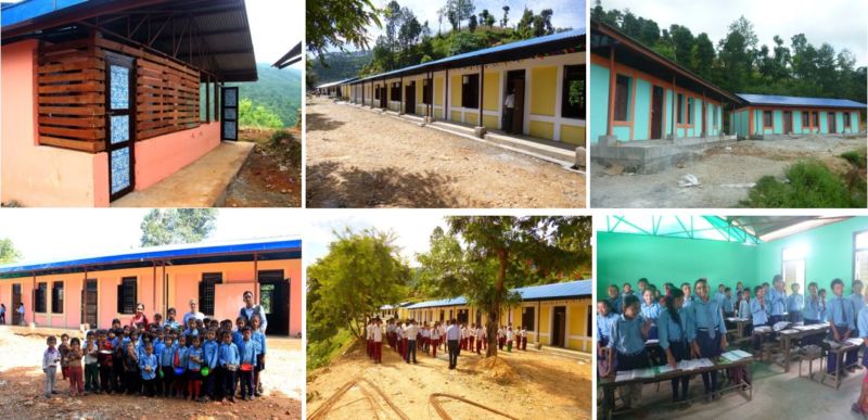 6 Ecoles finalisés en octobre 2017